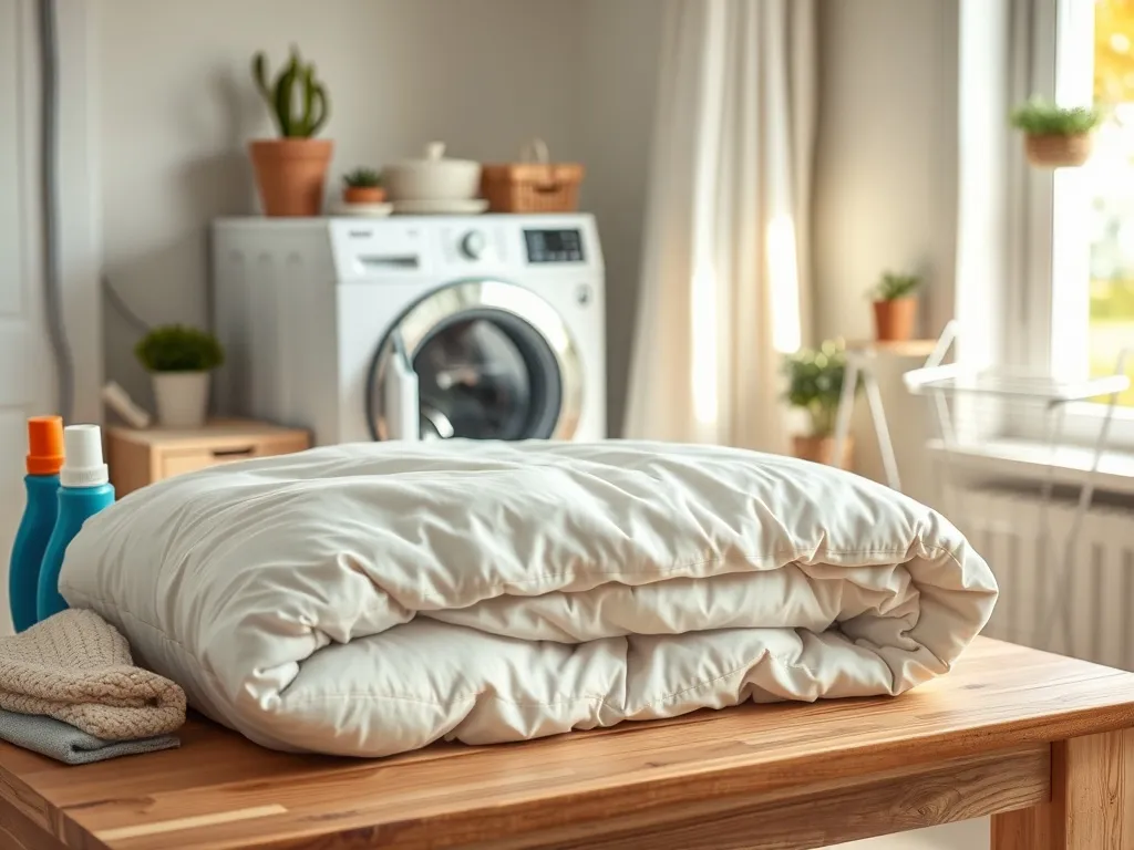 Jak prać kołdrę w pralce? Praktyczny przewodnik krok po kroku