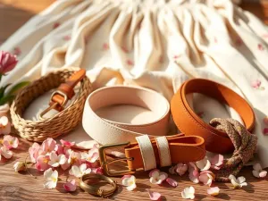 Jaki pasek do sukienki w kwiaty? Oto najlepsze propozycje!