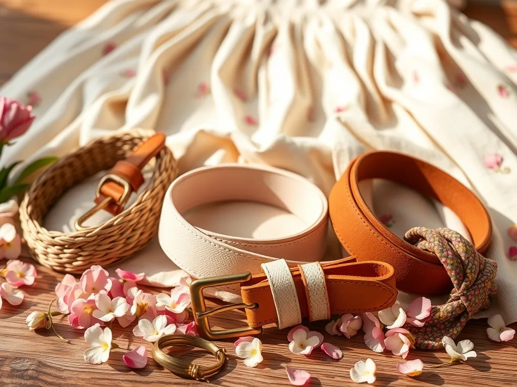 Jaki pasek do sukienki w kwiaty? Oto najlepsze propozycje!