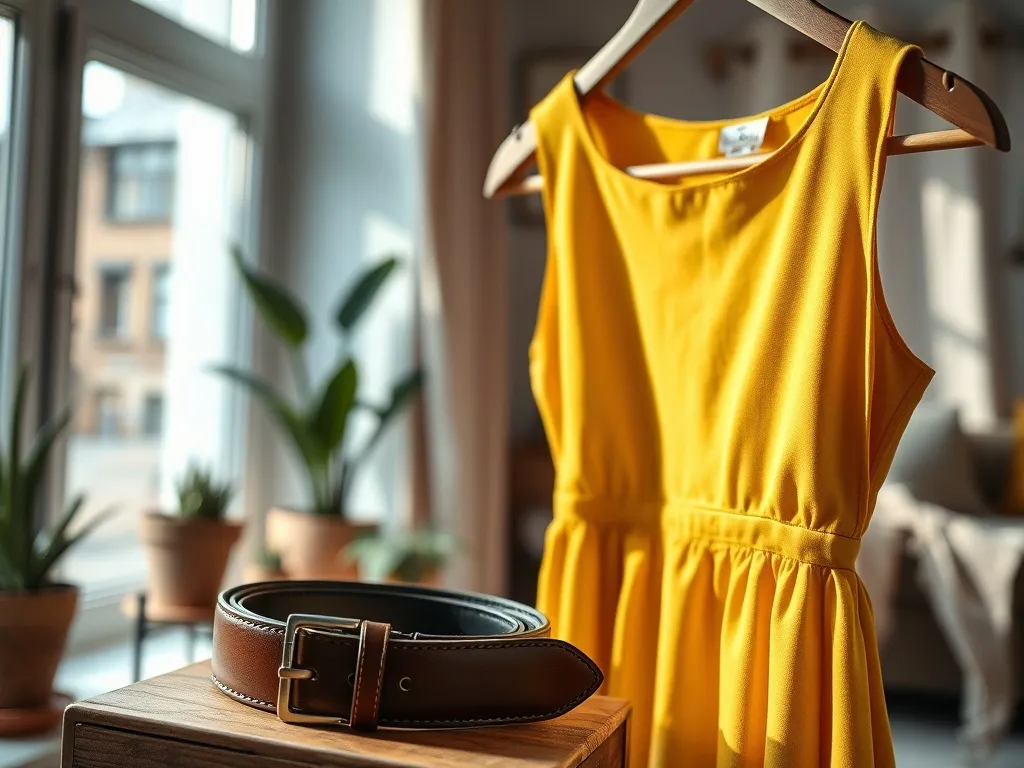 Jaki pasek do żółtej sukienki? Sprawdź najlepsze połączenia!