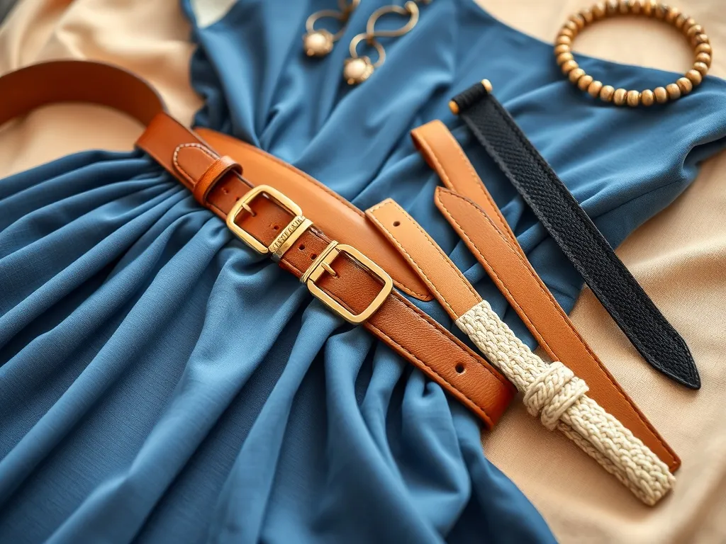 Jaki pasek do niebieskiej sukienki wybrać? Praktyczne porady